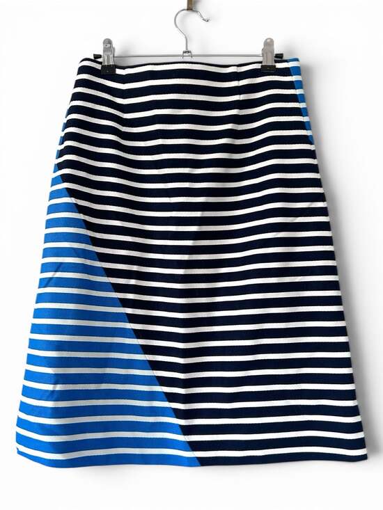 J.Crew Dresses & Skirts - J.Crew Striped A-Line Skirt Size 4